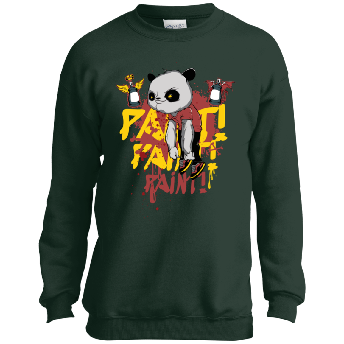 "PAINT PAINT PAINT" Youth Crewneck Sweatshirt