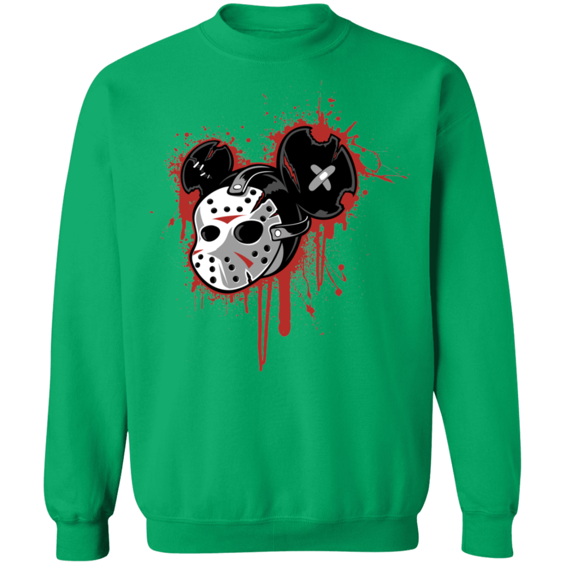 "MASK ON" Crewneck Pullover Sweatshirt  8 oz.