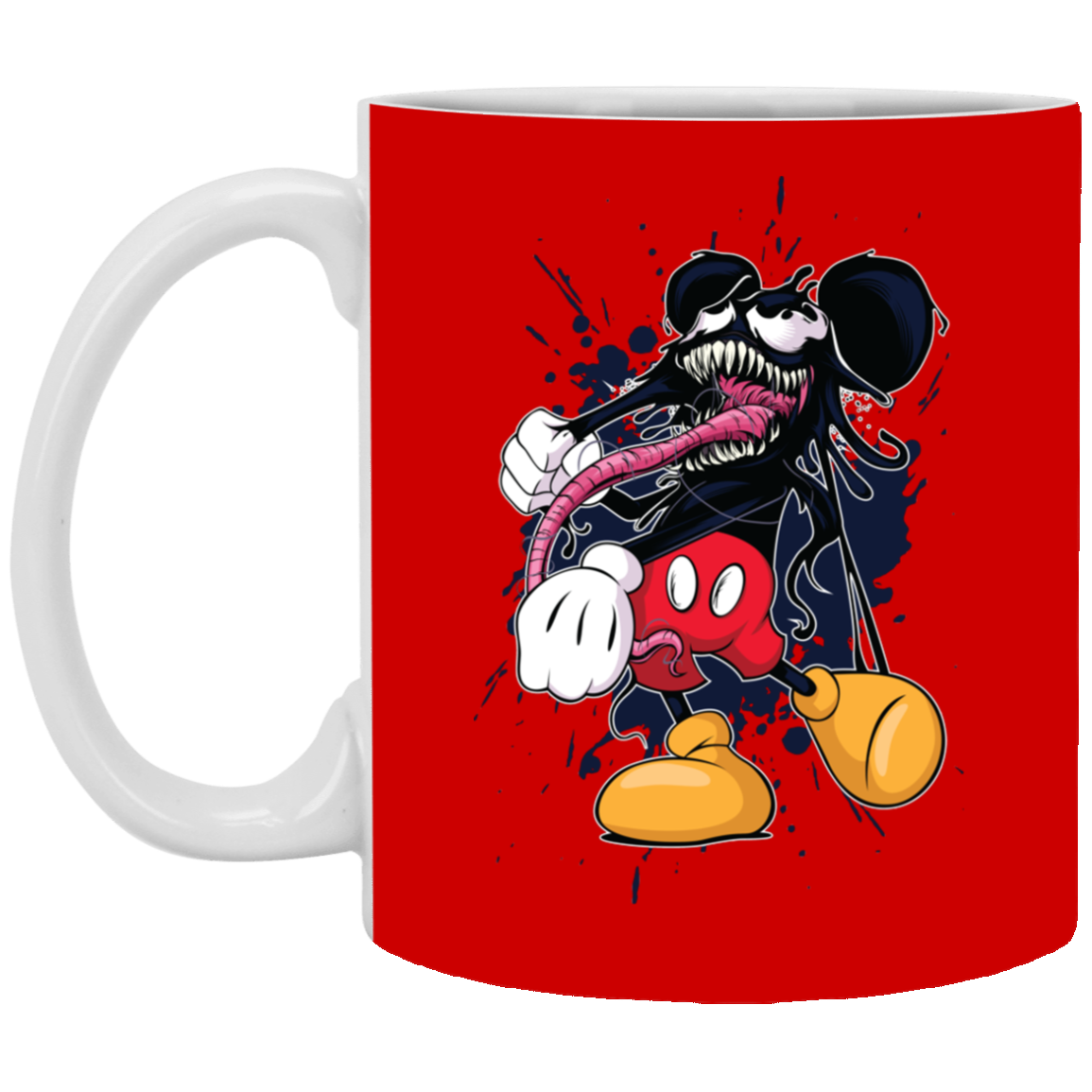 "VENOM MOUSE"11 oz. White Mug