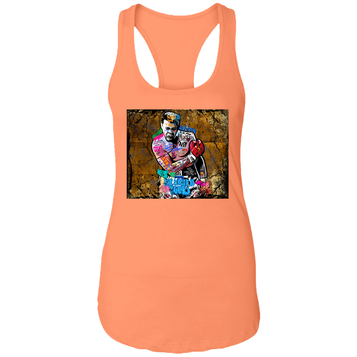 "THE GREATEST" Ladies Ideal Racerback Tank