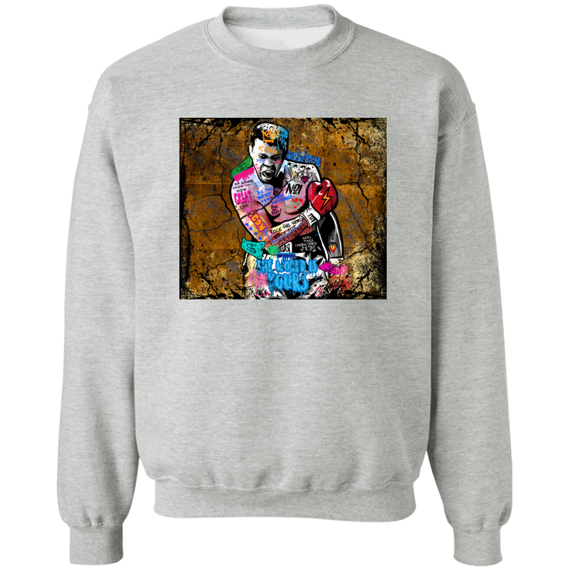 "THE GREATEST" Crewneck Pullover Sweatshirt