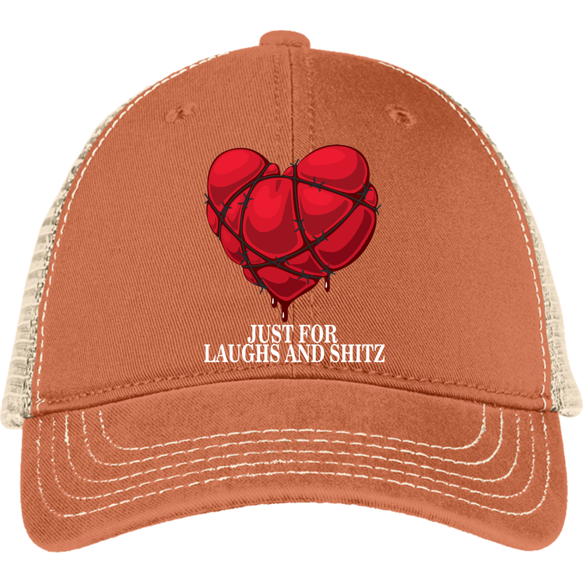 "MY BLOODY HEART" Mesh Back Cap