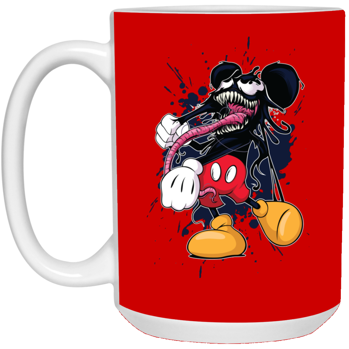 "VENOM MOUSE" 15 oz. White Mug