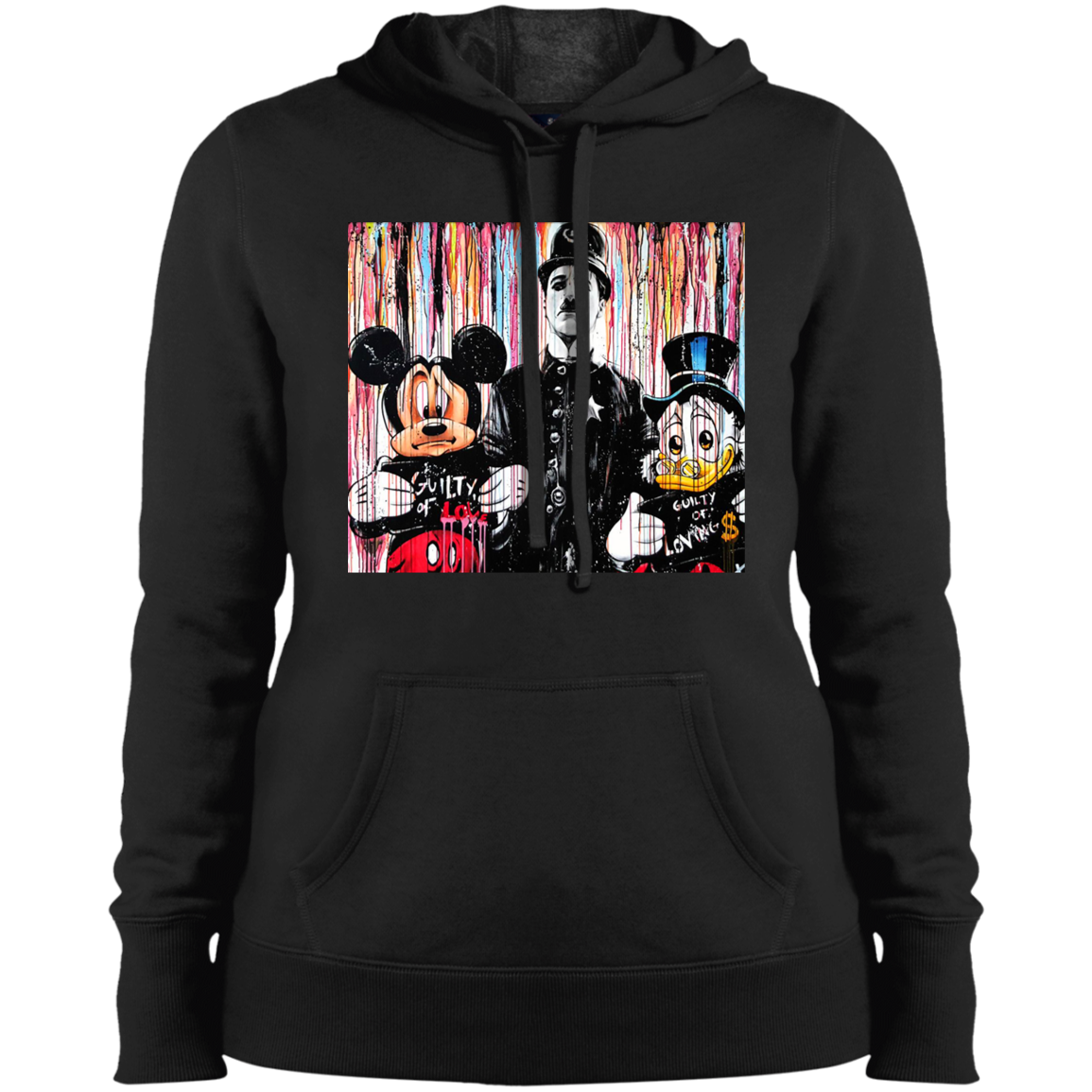 "GUILTY OF LOVE" Ladies' Pullover Hooded Sweatshirt