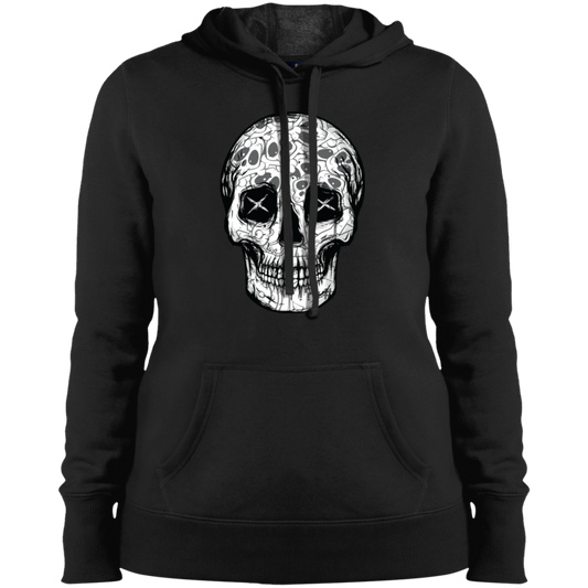 "SKULL HEADS" Ladies' Pullover Hooded Sweatshirt