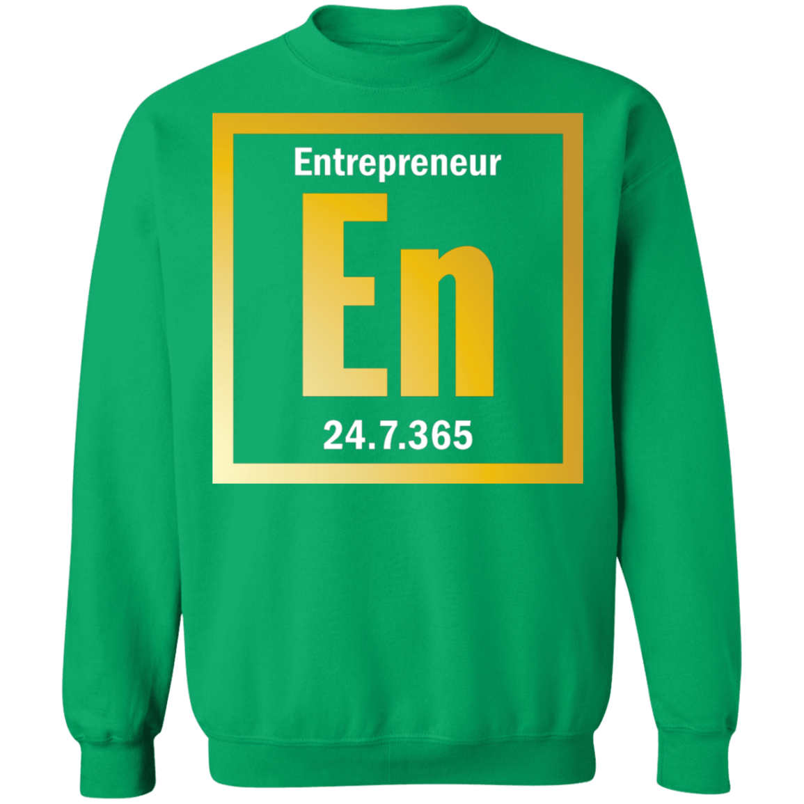 "En" Crewneck Pullover Sweatshirt  8 oz.