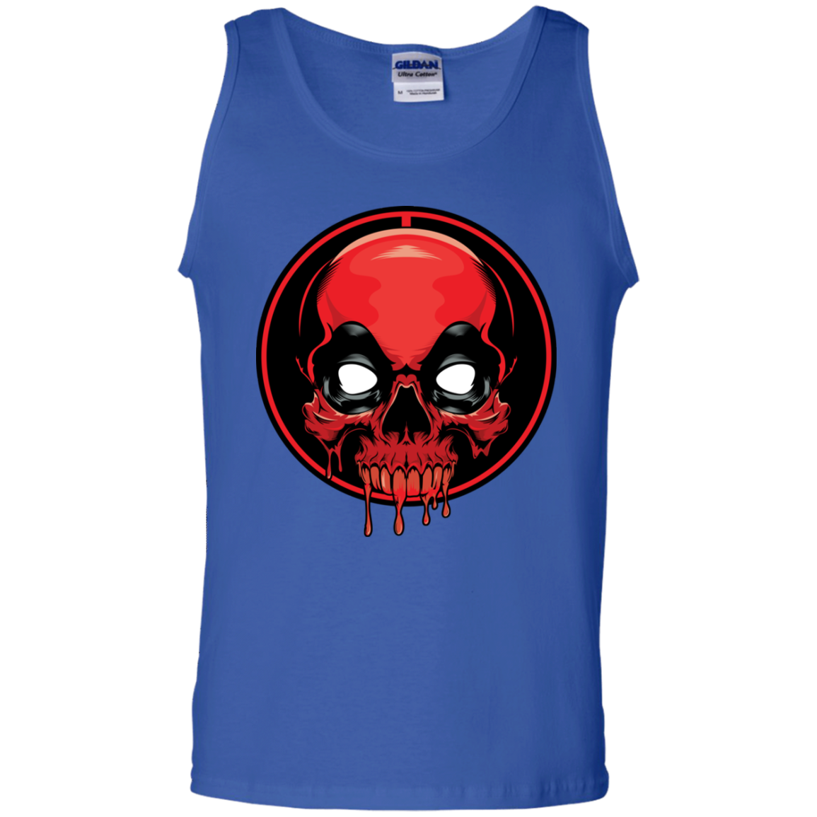 "SKULLPOOL" 100% Cotton Tank Top