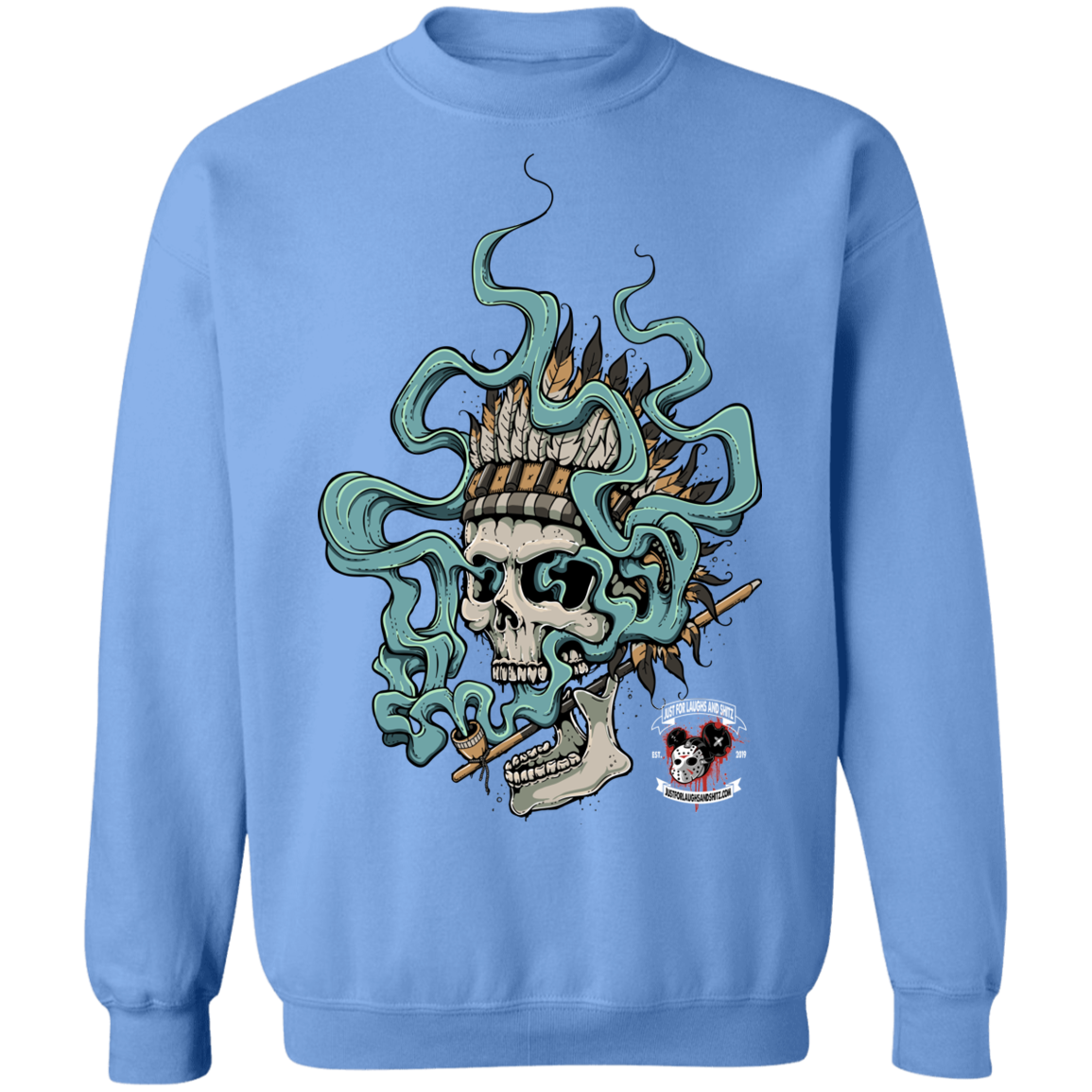 "HIGH CHIEF" Crewneck Pullover Sweatshirt  8 oz.