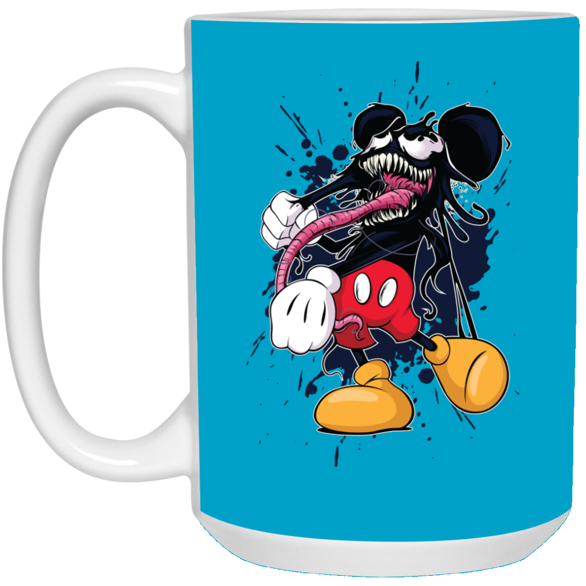 "VENOM MOUSE" 15 oz. White Mug