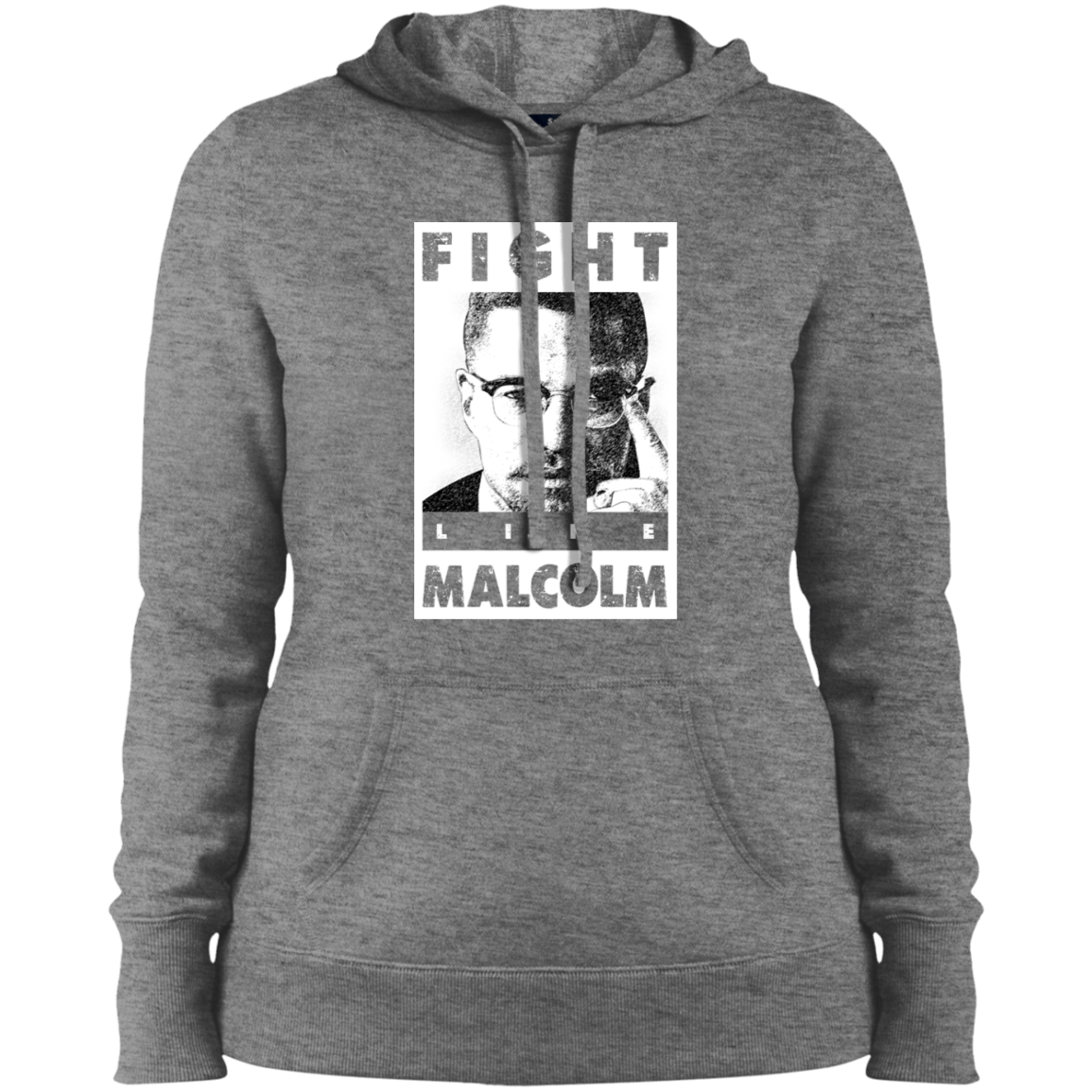 "LIKE MALCOLM" Ladies' Pullover Hooded Sweatshirt