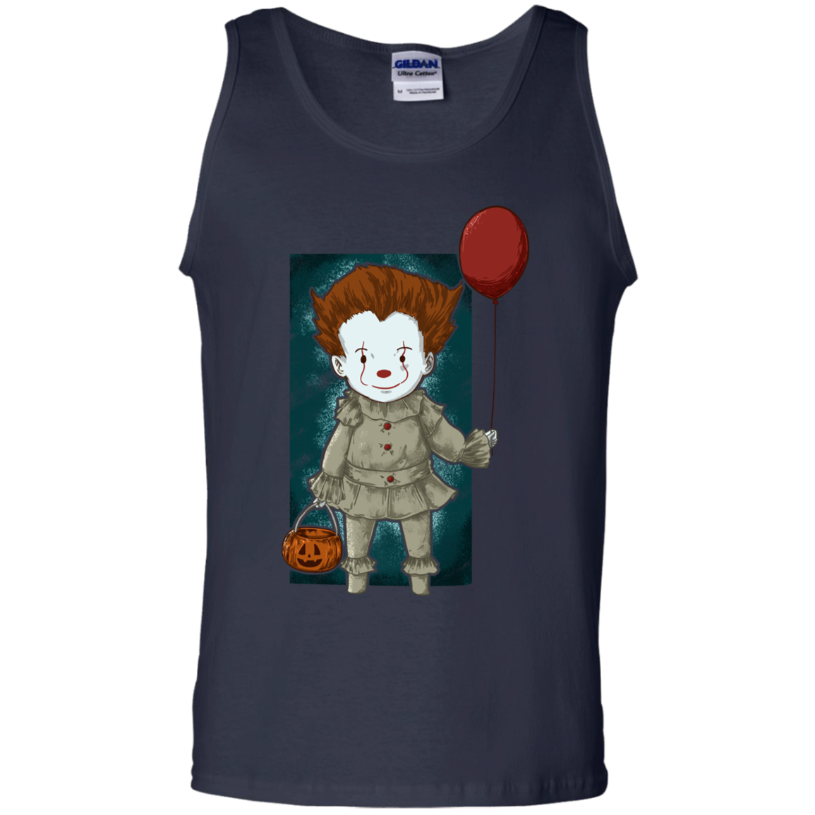 "LITTLE CLOWN" 100% Cotton Tank Top