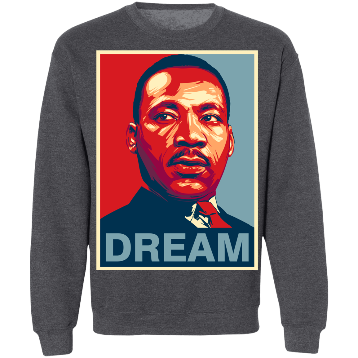 "DREAM" Crewneck Pullover Sweatshirt  8 oz.