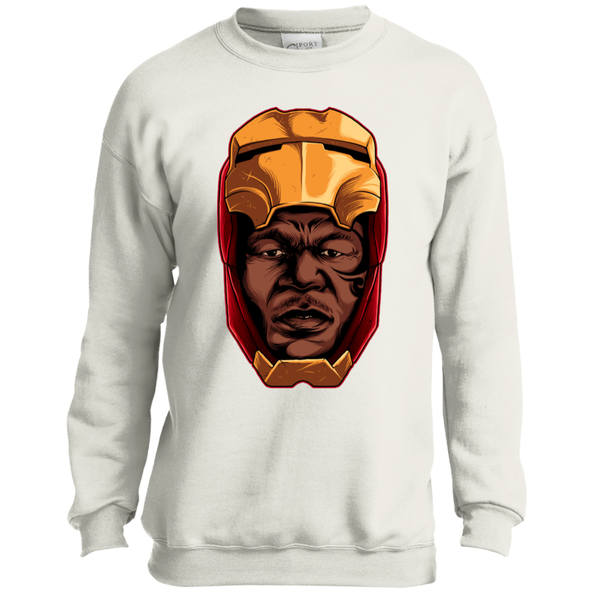 "THE REAL IRON" Youth Crewneck Sweatshirt