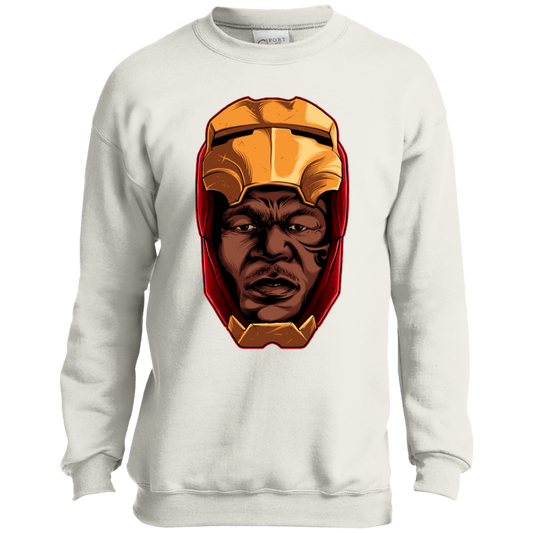 "THE REAL IRON" Youth Crewneck Sweatshirt