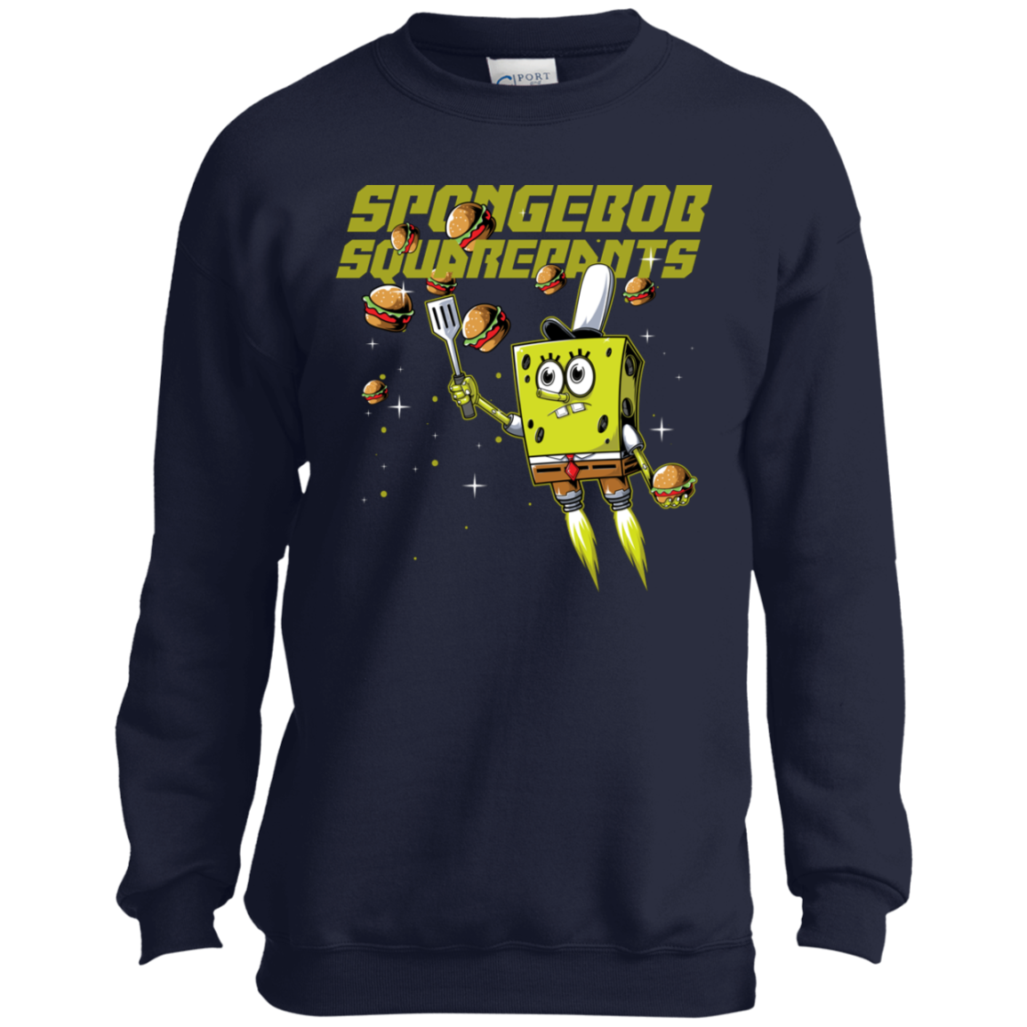 "SPONGEBOB" Youth Crewneck Sweatshirt