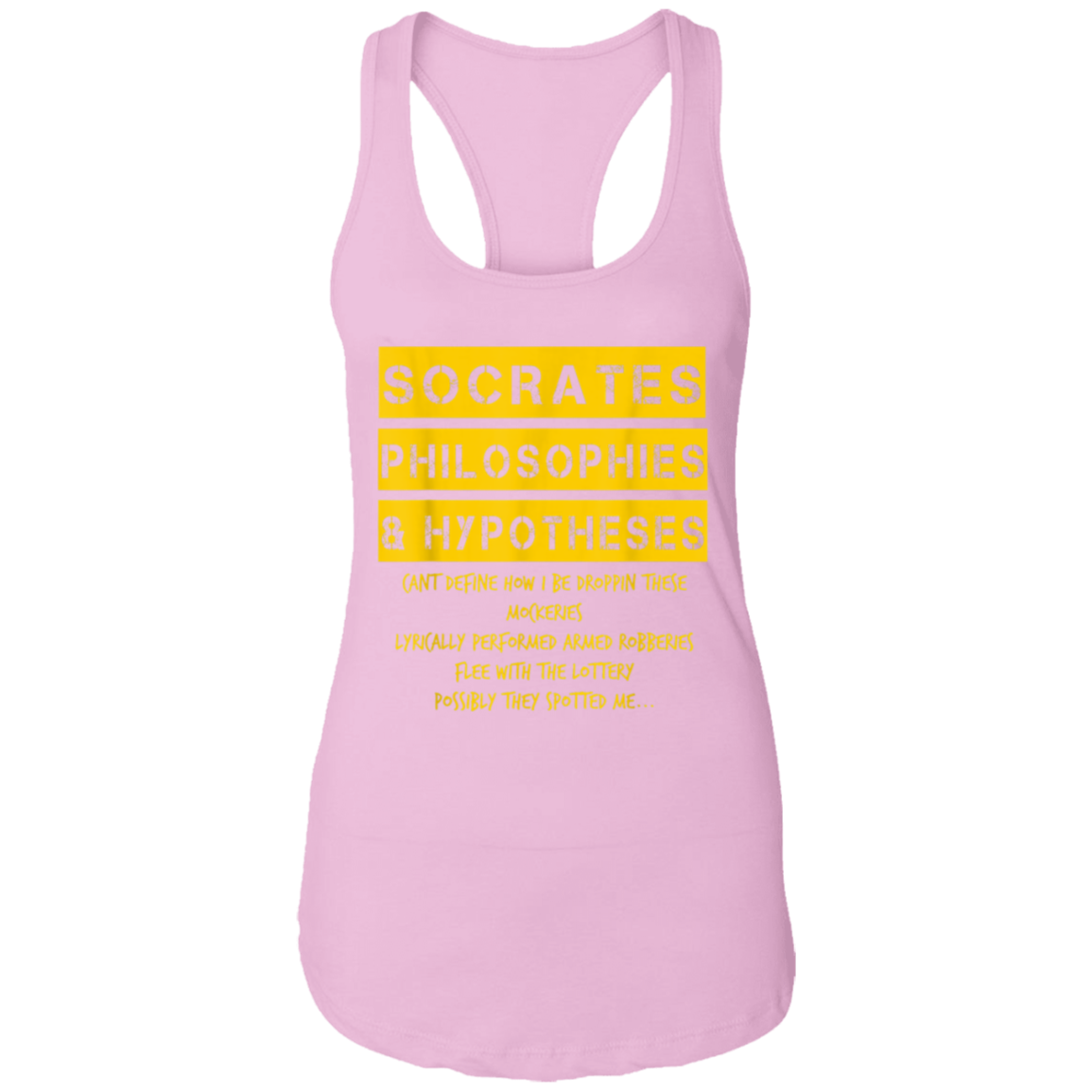 "SOCRATES" Ladies Ideal Racerback Tank