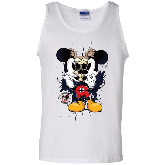 "SKULL MICKEY" 100% Cotton Tank Top