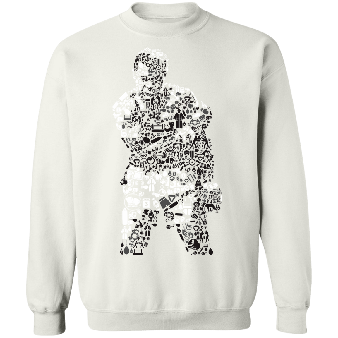 "ALI" Crewneck Pullover Sweatshirt  8 oz.