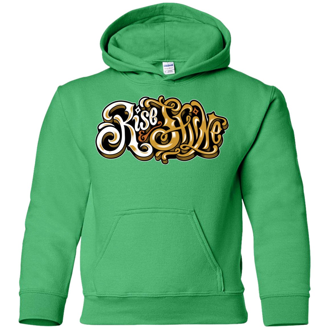 "RISE AND SHINE" Youth Pullover Hoodie