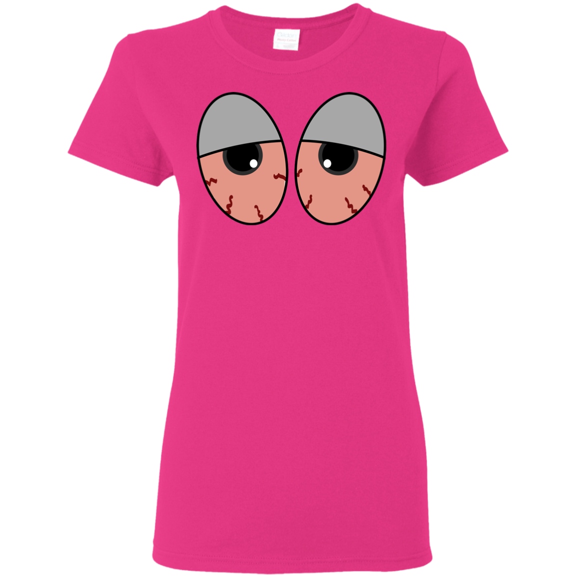 "RED EYES" Ladies' 5.3 oz. T-Shirt