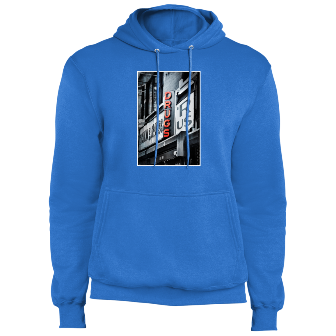 "DRUGS R US" Core Fleece Pullover Hoodie