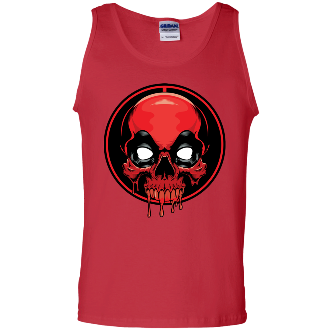 "SKULLPOOL" 100% Cotton Tank Top