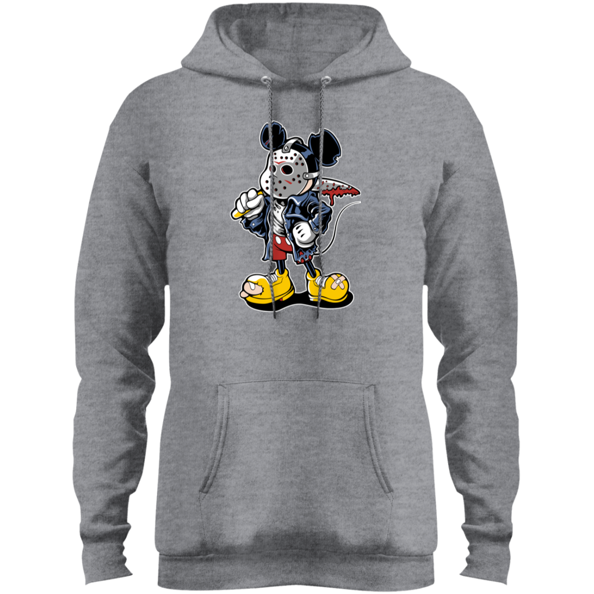 "MANIAC MICKEY" Mens Core Fleece Pullover Hoodie