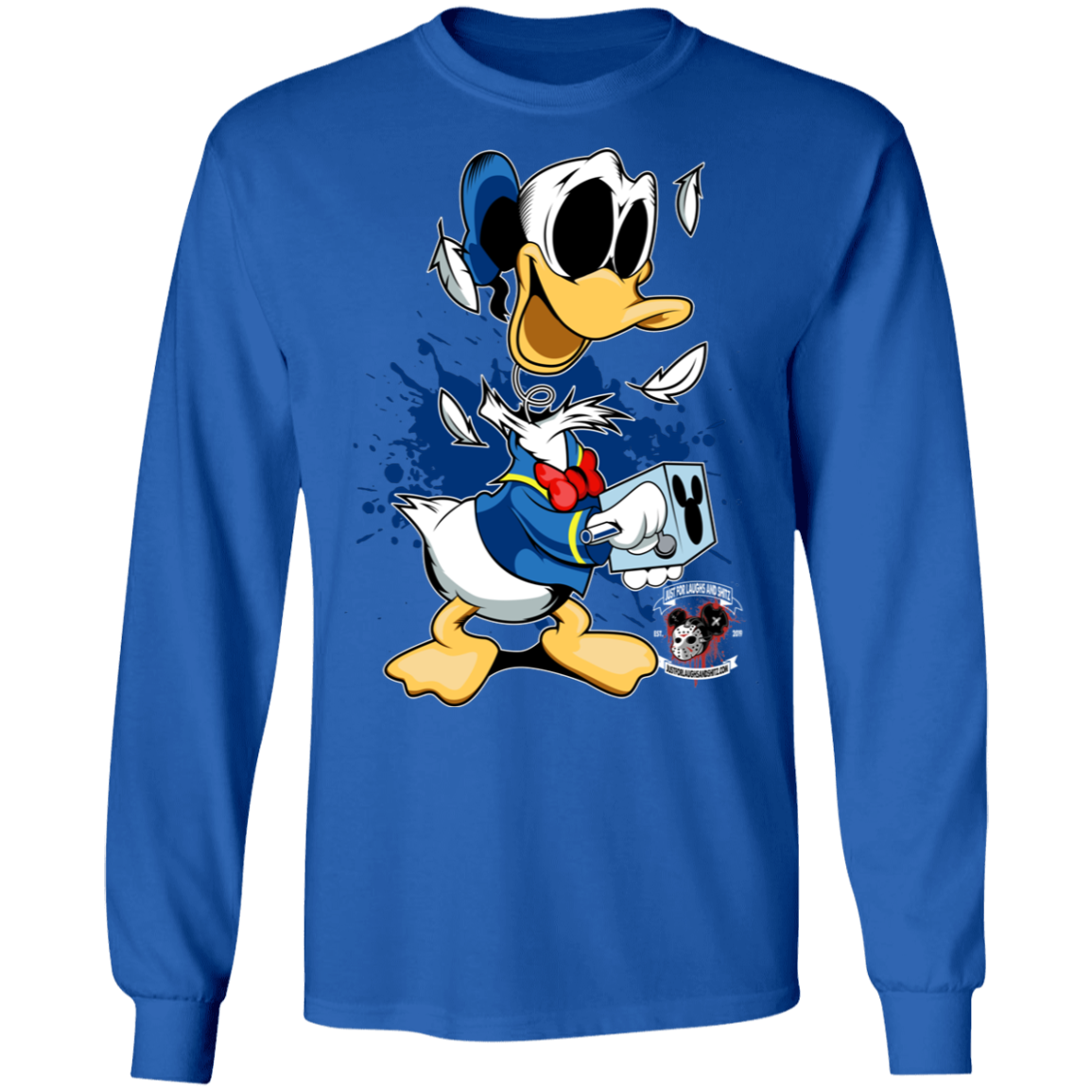 "DONALD IN A BOX" LS Ultra Cotton T-Shirt