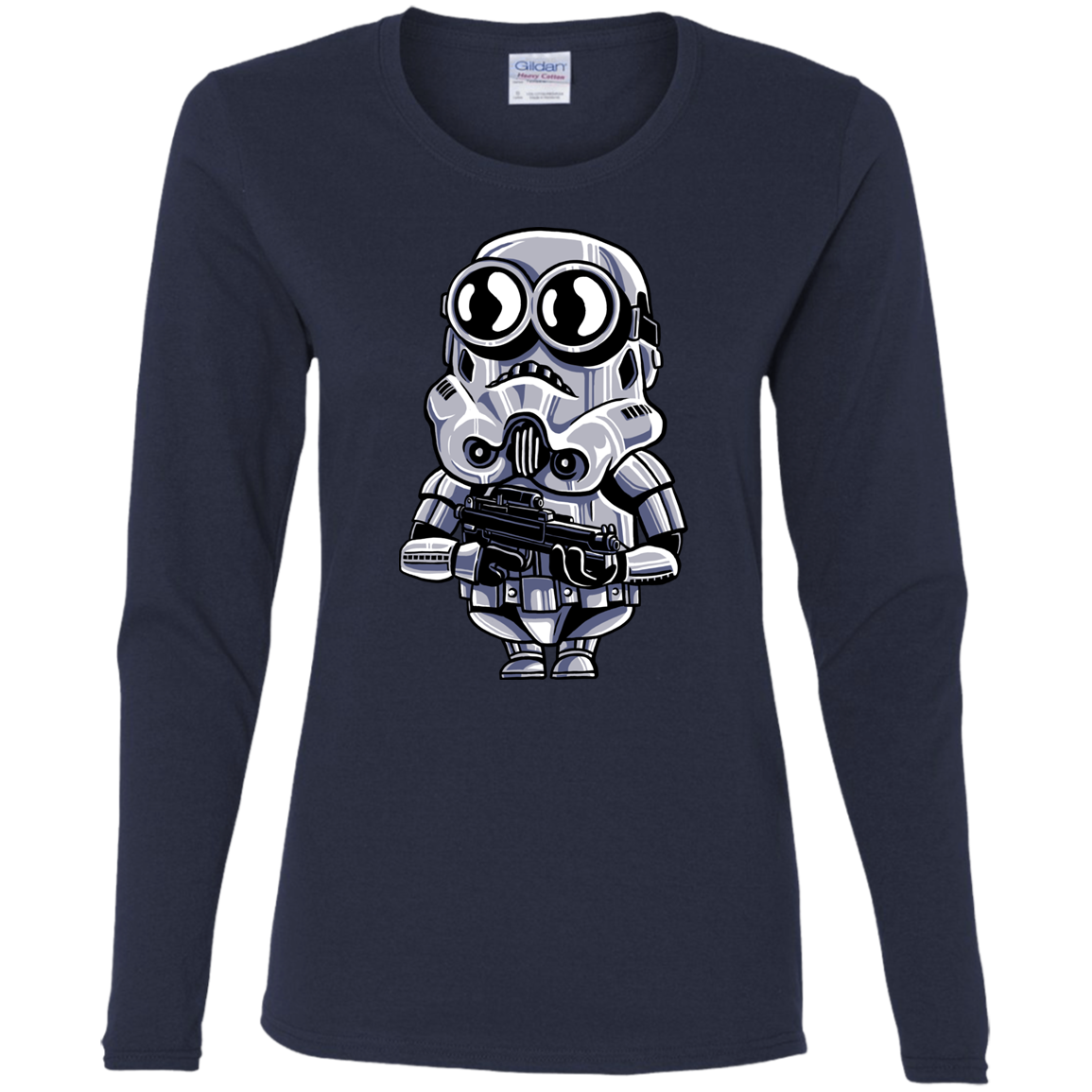 "MINION TROOPER" Ladies' Cotton LS T-Shirt