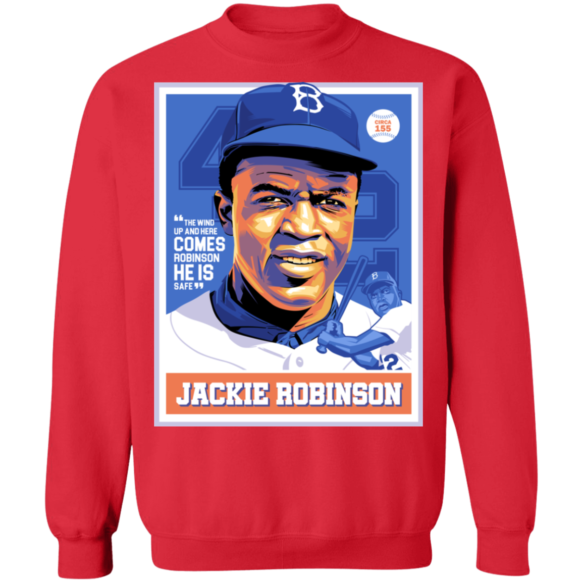 "JACKIE" Crewneck Pullover Sweatshirt