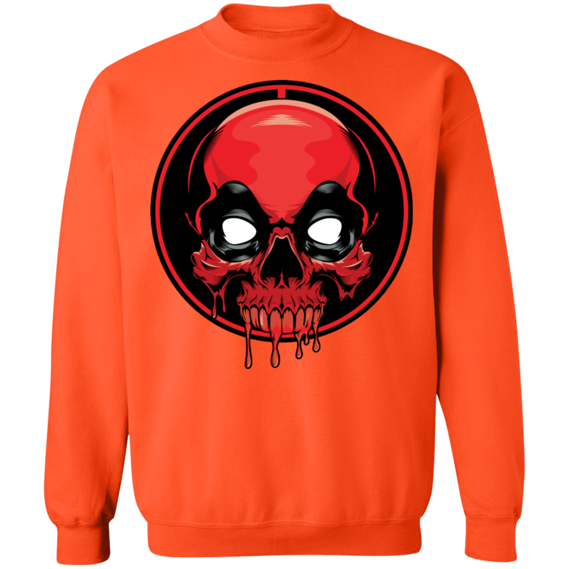 "SKULLPOOL" Crewneck Pullover Sweatshirt  8 oz.