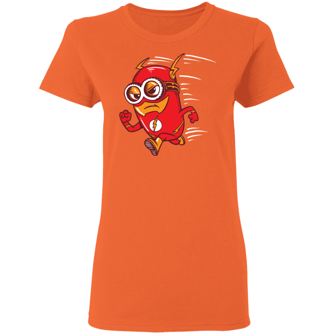 "FLASH MINION" Ladies' 5.3 oz. T-Shirt