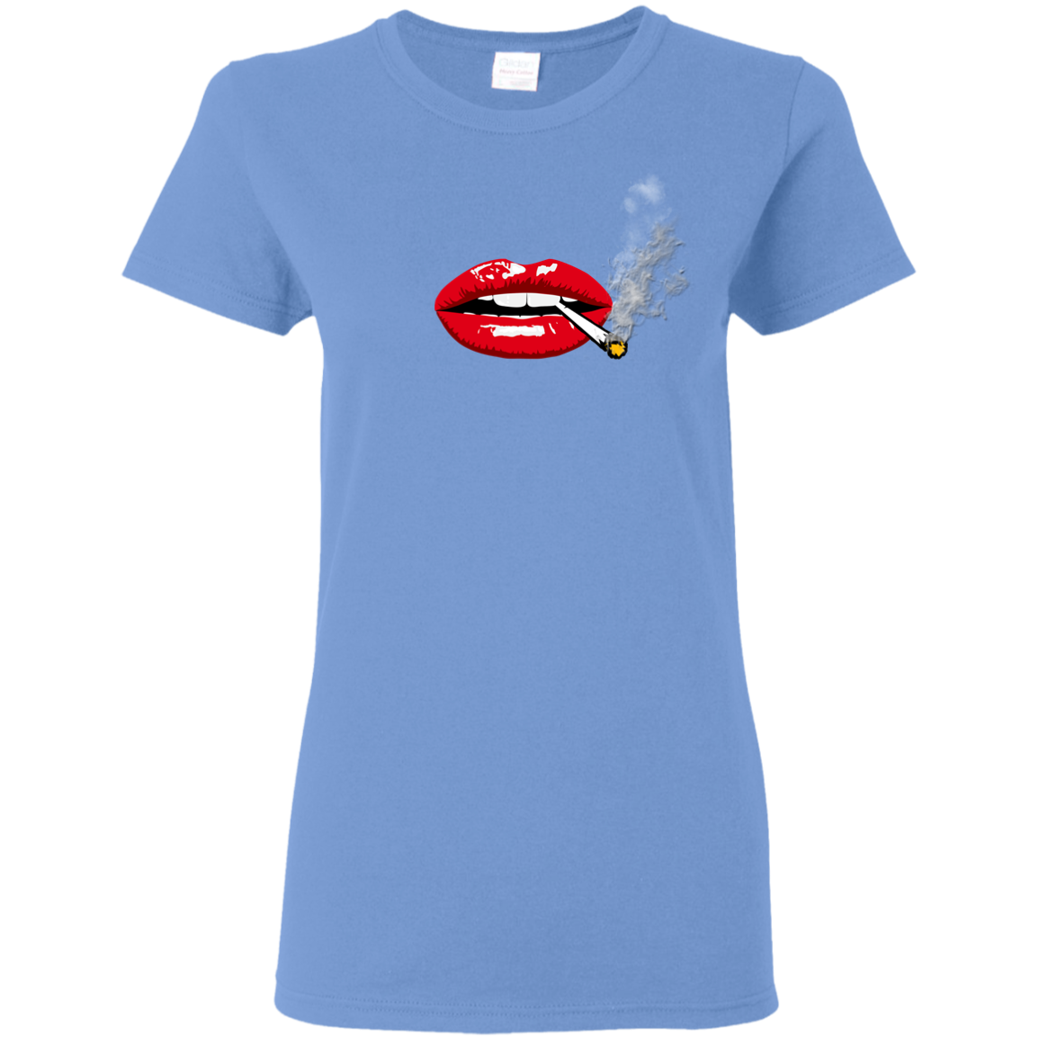 "SEXY LIPS Ladies' 5.3 oz. T-Shirt