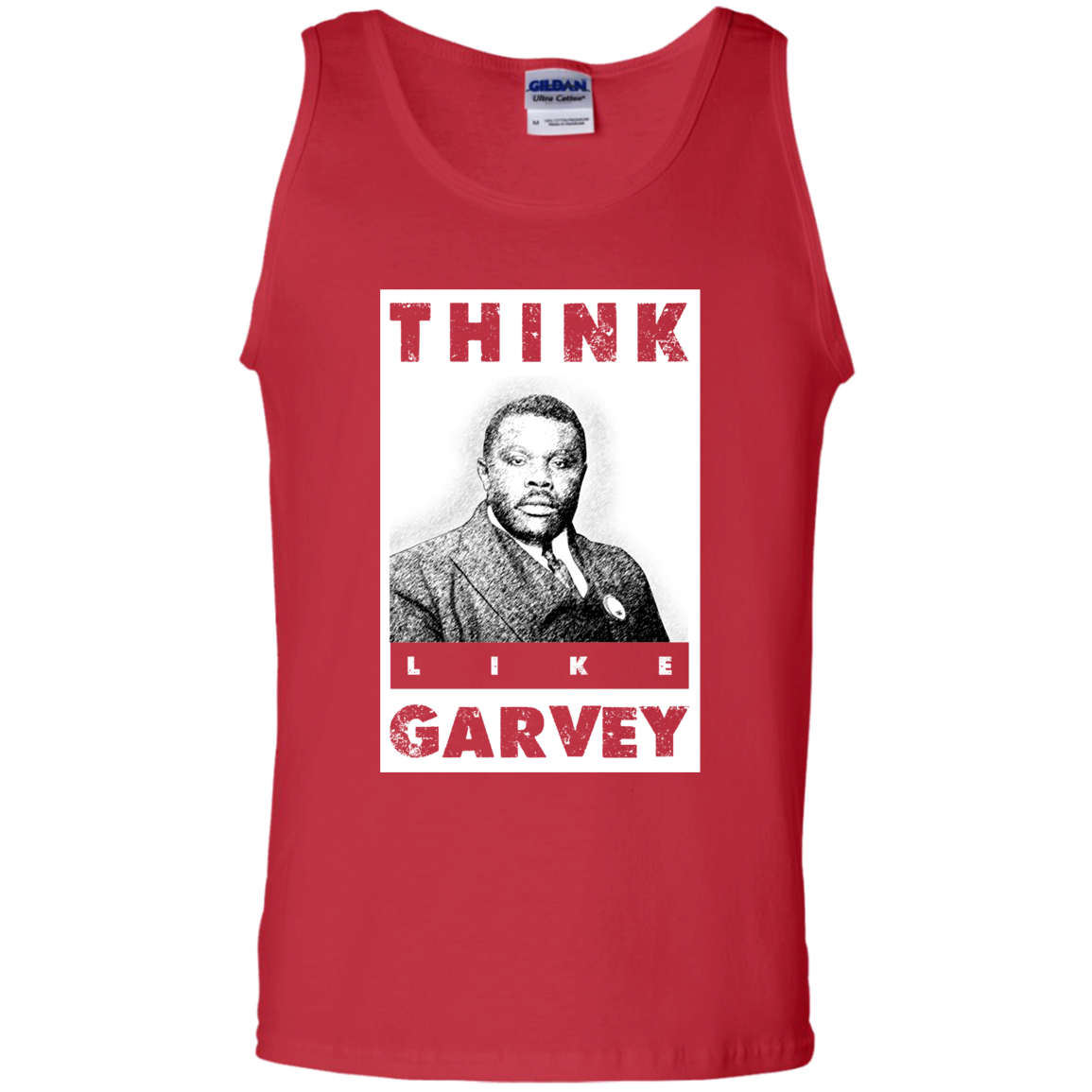 "LIKE GARVEY" 100% Cotton Tank Top