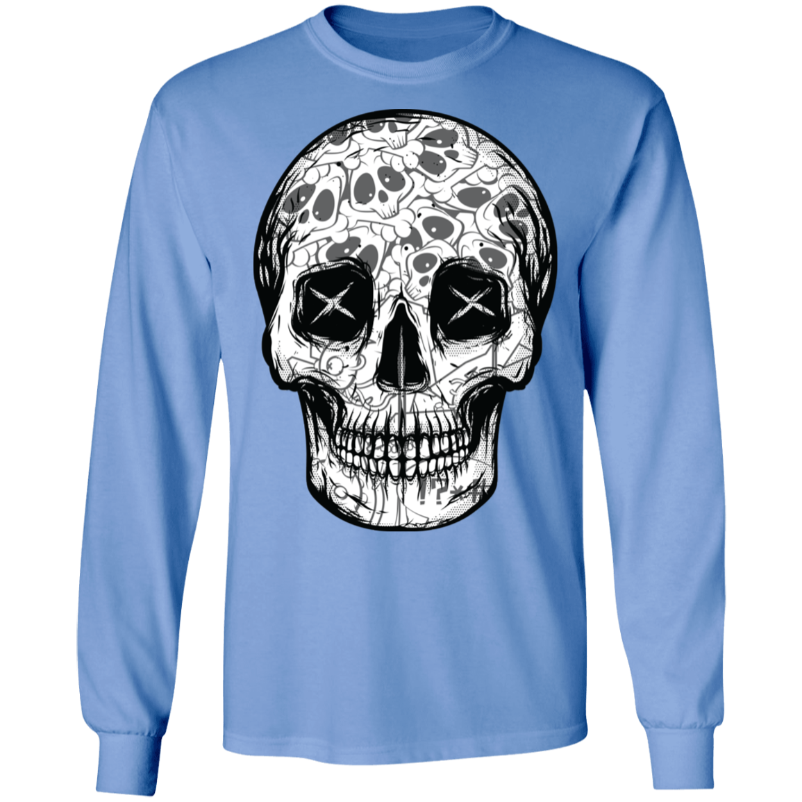 "SKULL HEADS" LS Ultra Cotton T-Shirt