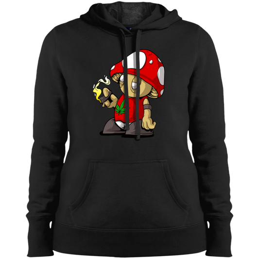 "MUSHROOM CLOUDS" Ladies' Pullover Hooded Sweatshirt