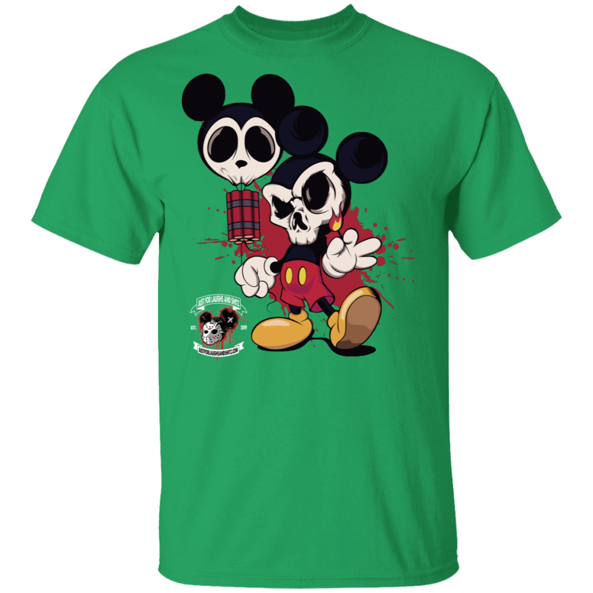 "MICKEY GO BOOM" 5.3 oz. T-Shirt